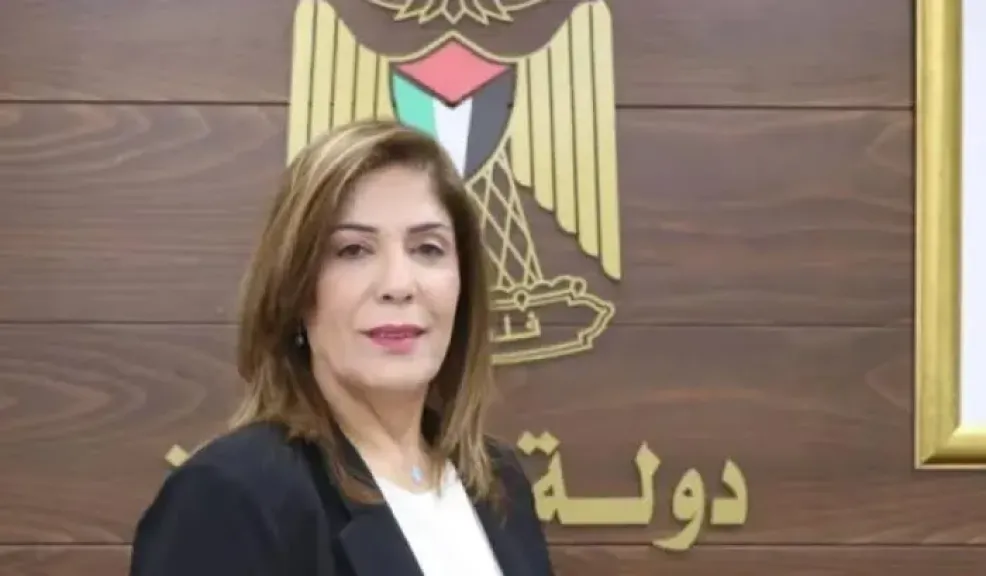 وزيرة شؤون المرأة الفلسطينية منى الخليلي