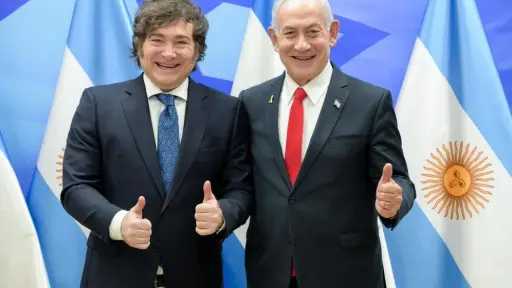 الرئيس الأرجنتيني يزور إسرائيل ويلتقي نتنياهو