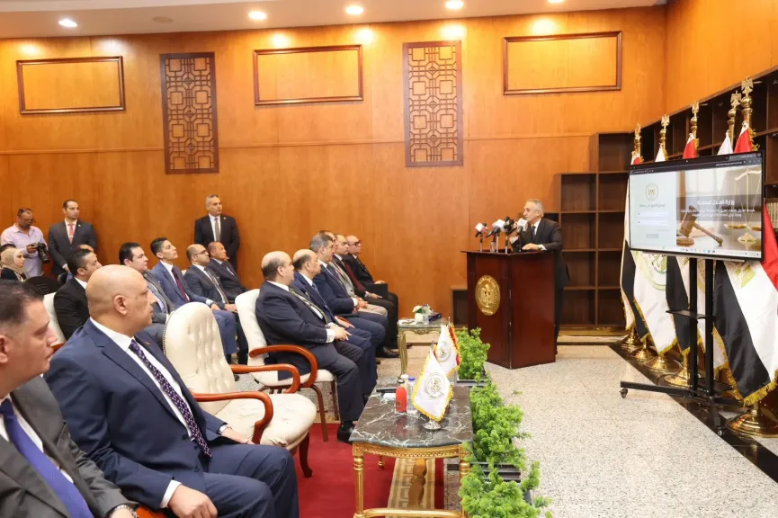 وزير العدل يدشن منظومة الربط الإلكتروني