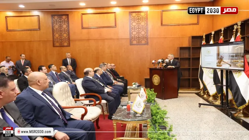 وزير العدل يدشن منظومة الربط الإلكتروني