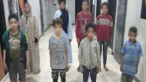 ضبط 10 متهمين لاستغلال 9 أطفال في أعمال تسول بالقاهرة