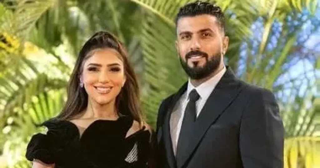 بإطلالة رومانسية.. محمد سامي برفقة مي عمر
