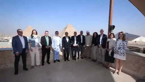 وفد اتحاد شركات السياحة الألمانية يشيد بالتطور الكبير في البنية التحتية بمصر