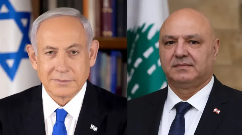 نتنياهو وعون