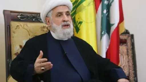 نعيم قاسم يدعو لوقف المفاوضات المباشرة مع إسرائيل ويطرح شروطًا لوقف التصعيد