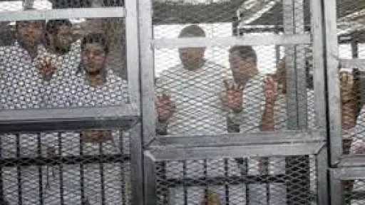 تأجيل محاكمة 73 متهماً في ”خلية التجمع الإرهابية” لجلسة 24 يونيو للطلبات