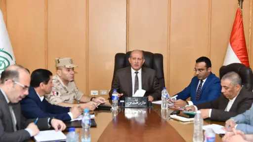 سكرتير عام محافظة الفيوم يترأس اجتماع لجنة البت في طلبات تقنين أراضي الدولة