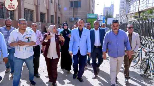 محافظ سوهاج يتفقد أعمال التطوير بشارع المحطة ويوجه بالالتزام بالجدول الزمني والمعايير القياسية