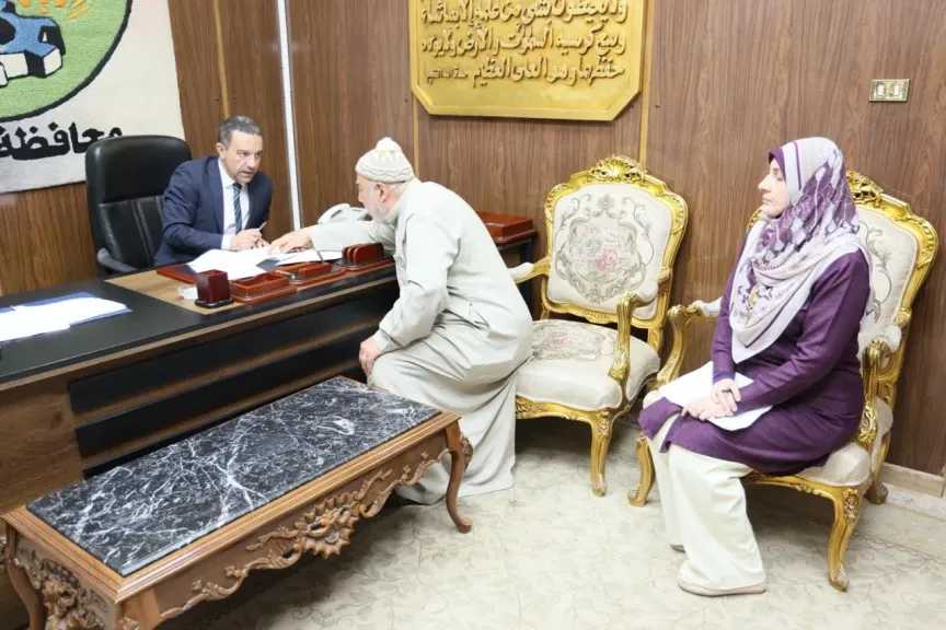 محافظ المنوفية يستمع لشكاوى المواطنين ويوجه بحلول فورية في مختلف القطاعات