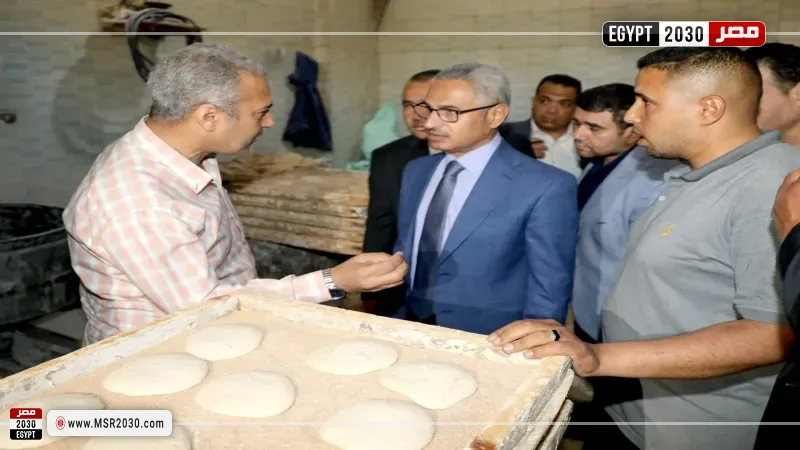 جانب من جولة محافظ بني سويف