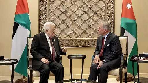 عباس وعبد الله الثاني يبحثان تطورات الأوضاع في فلسطين