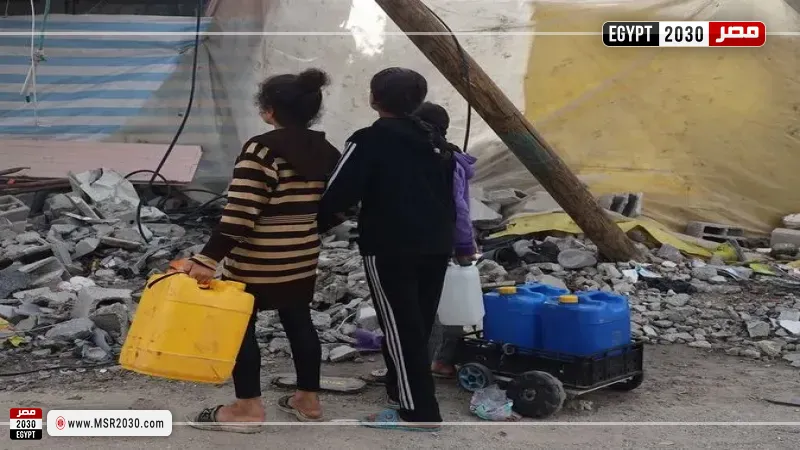 أطباء بلا حدود: إسرائيل تتعمد حرمان أهالي غزة من الحصول على المياه اللازمة للحياة