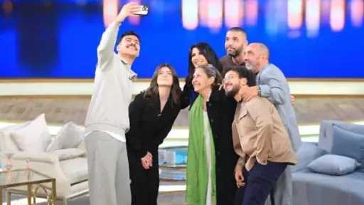 أبطال مسلسل فخر الدلتا ضيوف منى الشاذلي