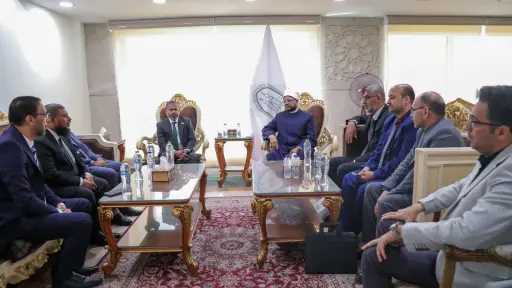 أمين البحوث الإسلاميَّة يبحث مع وفد الجامعة الإسلامية بالمالديف آفاق التعاون