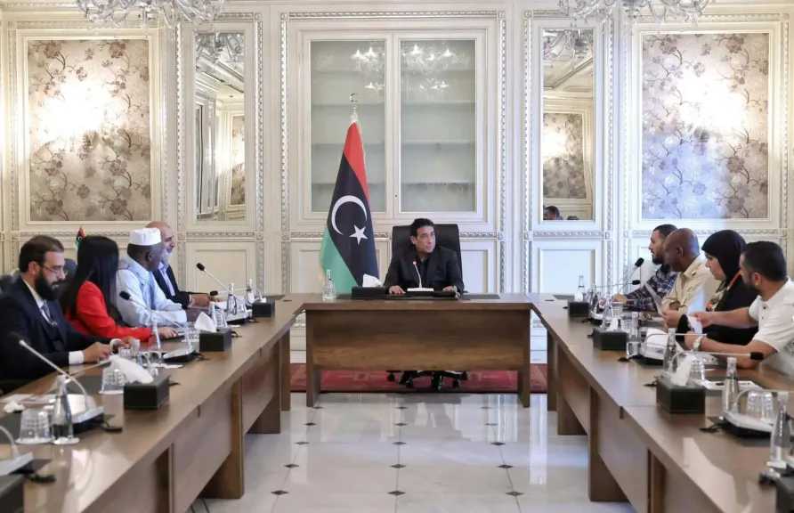 رئيس المجلس الرئاسي الليبي يبحث مع أعضاء المسار الأمني مستجدات العملية السياسية