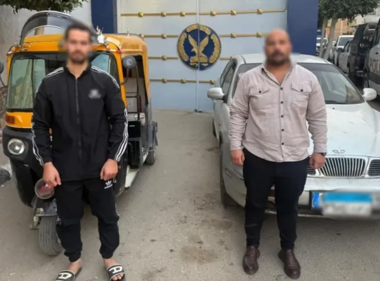 المتهمين فى الحادث الشرقية 