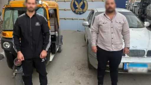 زعم علاقة بضابط شرطة ..الأمن يكشف ملابسات فيديو سير توك توك عكس الإتجاه والتسبب فى حادث