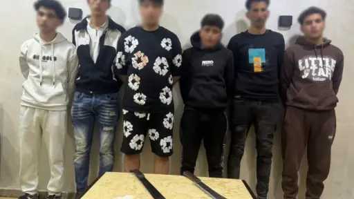 ضبط طرفى مشاجرة بالأسلحة البيضاء في كفر الشيخ عقب تداول فيديو