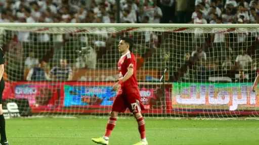 بن شرقي يتألق في القمة ويحصد جائزة الأفضل بعد ثلاثية الأهلي في الزمالك