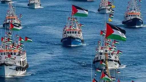 وقفة في روما للمطالبة بالإفراج عن ناشطين من أسطول الصمود