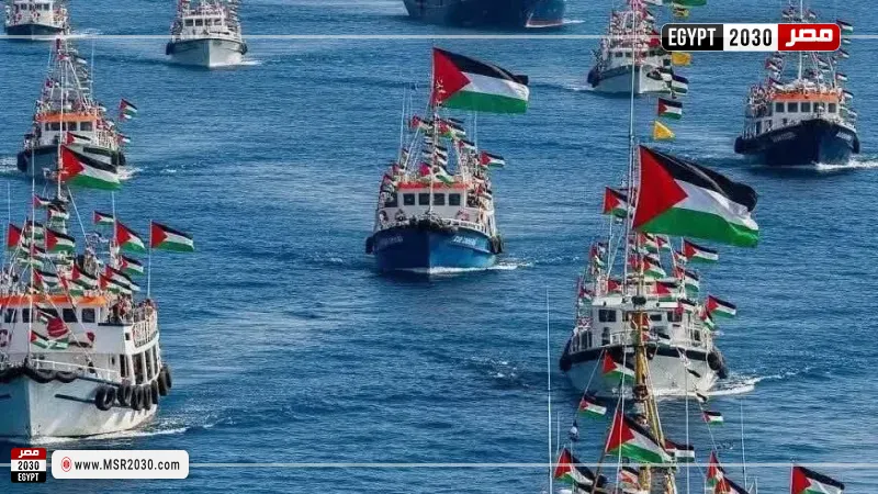 وقفة في روما للمطالبة بالإفراج عن ناشطين من أسطول الصمود