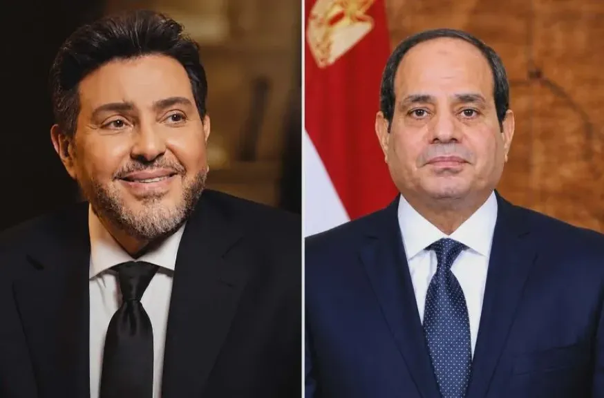 الرئيس السيسي يعزي في وفاة الفنان هاني شاكر