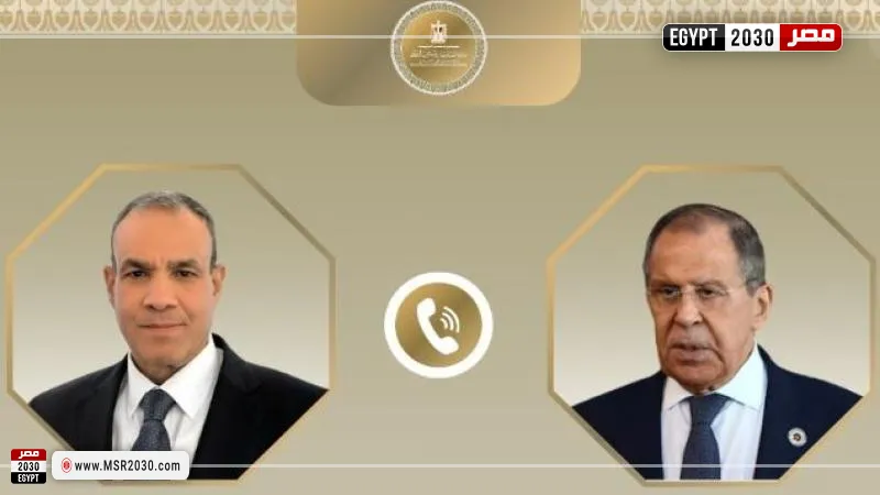 وزير الخارجية ونظيره الروسي