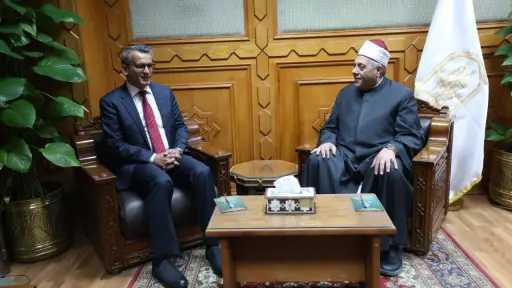 وكيل الأزهر يستقبل وفد الأوقاف الدينية بأربيل لبحث تعزيز التعاون التعليمي ونشر الفكر الوسطي