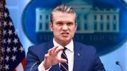 تصريح عاجل من وزير الحرب الأمريكي بشأن مضيق هرمز