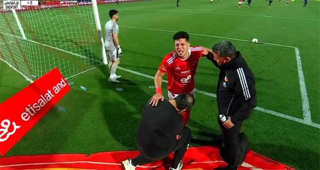 الأهلي يكشف تشخيص إصابة إمام عاشور بعد مباراة إنبي