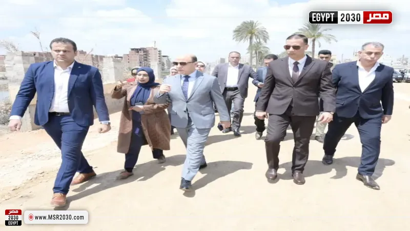 جانب من جولة المحافظ