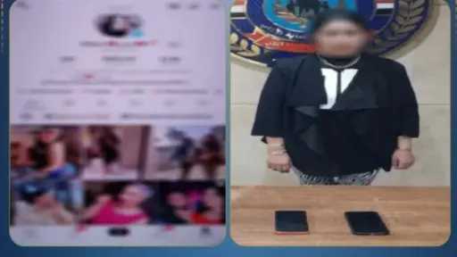 ضبط صانعة محتوى أجنبية لنشر فيديوهات خادشة للحياء بالتجمع الأول