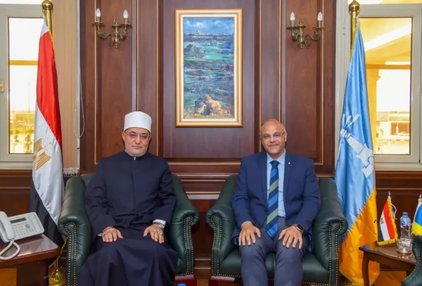 مفتي الجمهورية يبحث إنشاء فرع مستقل لدار الإفتاء في الإسكندرية