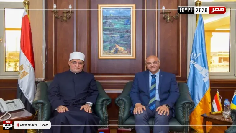 مفتي الجمهورية يبحث إنشاء فرع مستقل لدار الإفتاء في الإسكندرية