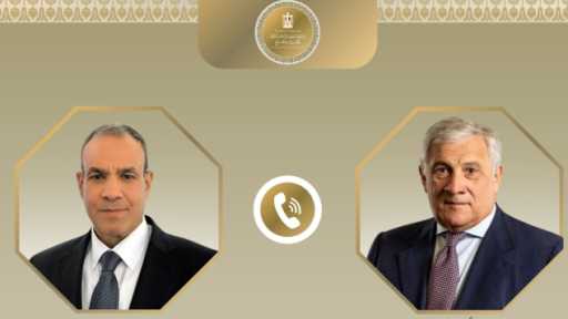 وزير الخارجية يبحث مع نظيره الإيطالي التطورات المتسارعة بالمنطقة