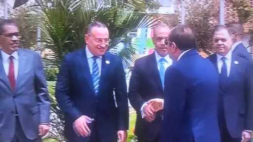 الرئيس السيسي يفتتح المقر الجديد لجامعة سنجور بحضور ماكرون