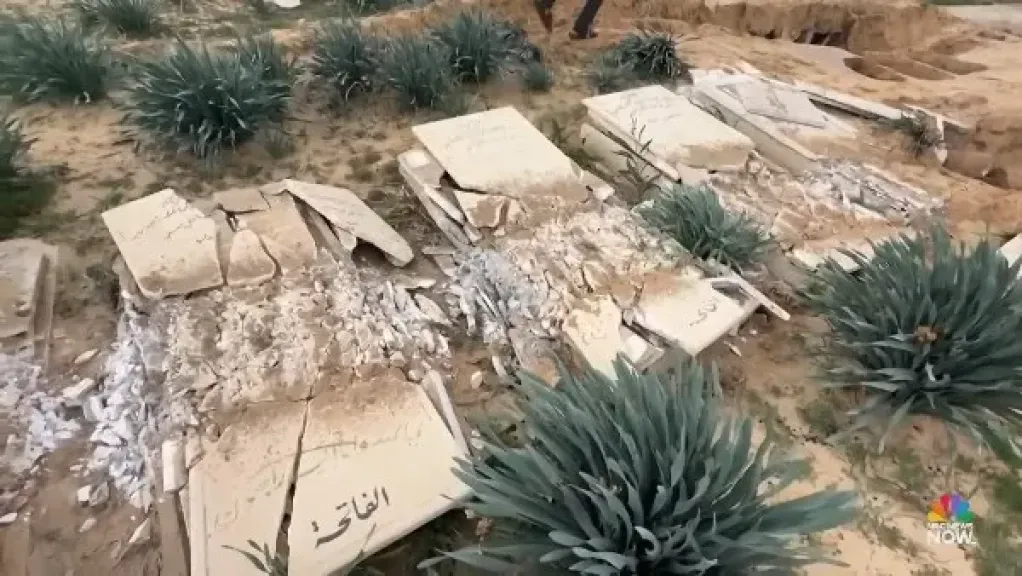 نبش قبر فلسطيني جنوب جنين 