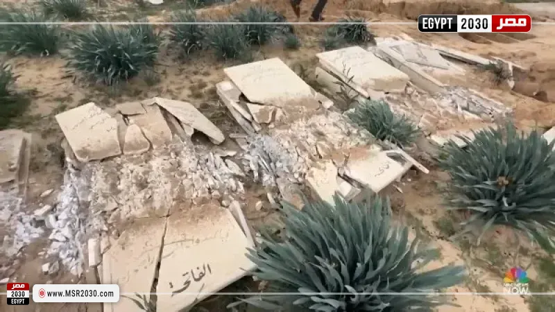 نبش قبر فلسطيني جنوب جنين 