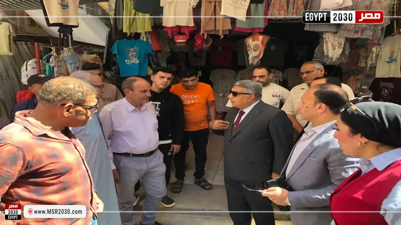 جانب من جولة المحافظ
