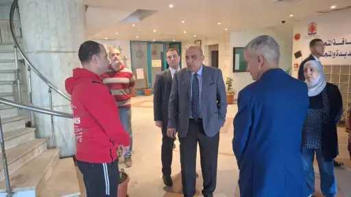 وزير الكهرباء يتفقد مبنى هيئة المحطات المائية ”سابقا” ويتابع تأهيله كمقر لـ”مرفق الكهرباء”