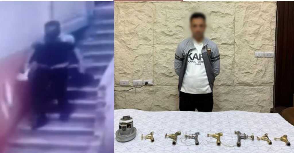 الأمن يكشف ملابسات سرقة صنابير وموتور مياه من مسجد بالمنيا وضبط المتهم