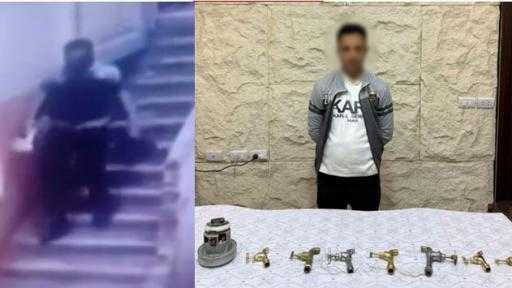 الأمن يكشف ملابسات سرقة صنابير وموتور مياه من مسجد بالمنيا وضبط المتهم
