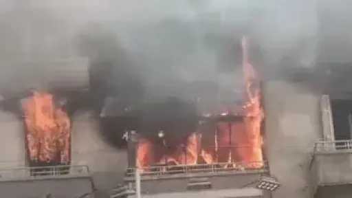 القبض على شاب أشعل النيران في شقة بالمنوفية