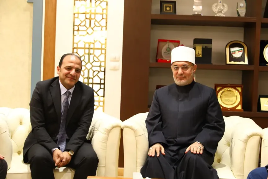 جانب من الزيارة
