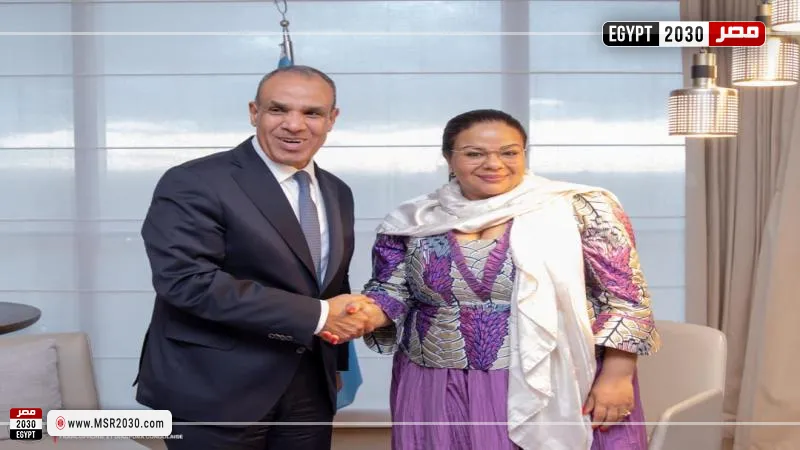 وزير الخارجية ونظيرته الكونجولية