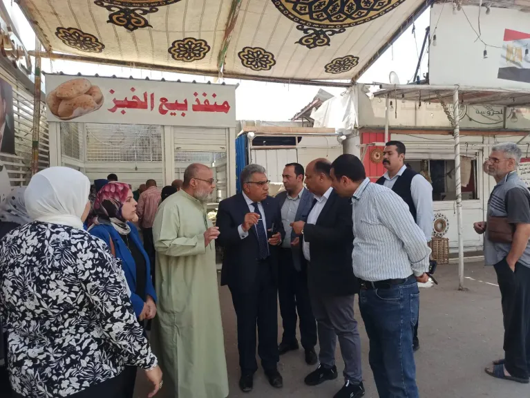 جولة محافظ الدقهلية