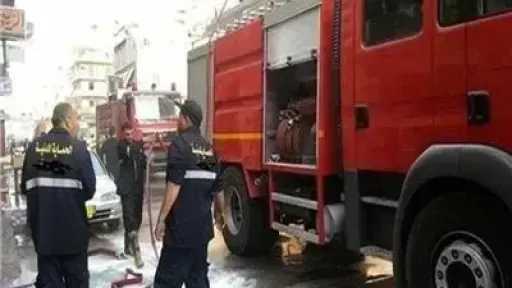 السيطرة على حريق بمخلفات داخل سور مستشفى بنها... السيطرة على حريق بمخلفات داخل سور مستشفى بنها التعليمي دون إصابات