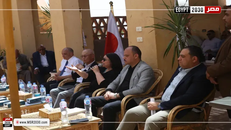 جانب من زيارة نائبة وزيرة التضامن الاجتماعي لمحافظة الوادي الجديد