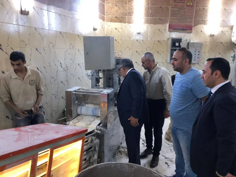 جانب من جولة محافظ الدقهلية