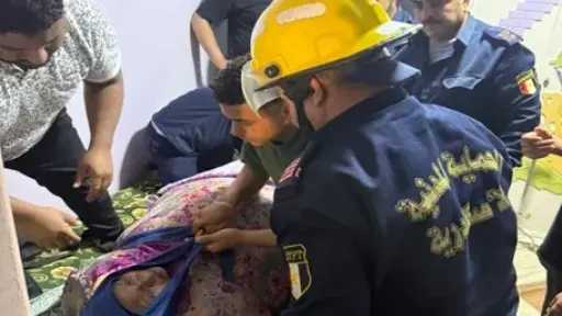 استجابة فورية من الداخلية  لإنقاذ سيدة غير قادرة على الحركة ونقلها للمستشفى